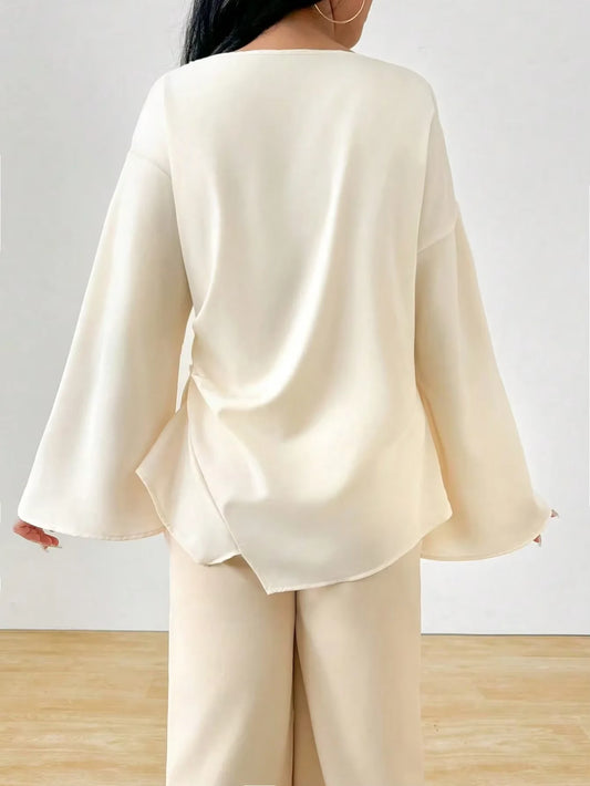 Camisa larga estilo oriental