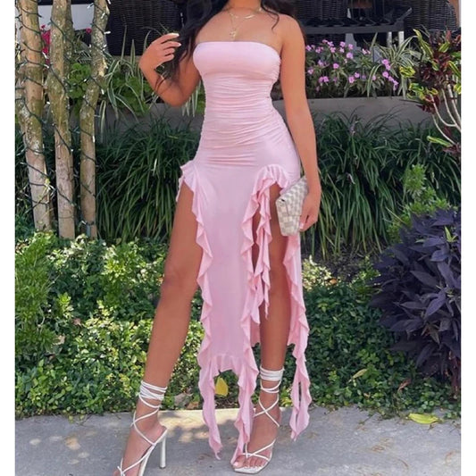 Vestido Fiesta Encanto Corte Sexy
