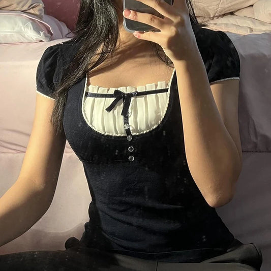 Camiseta Grunge Urbana Kawaii Retro