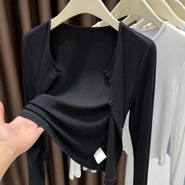 Cardigan Ligero Rib para Verano