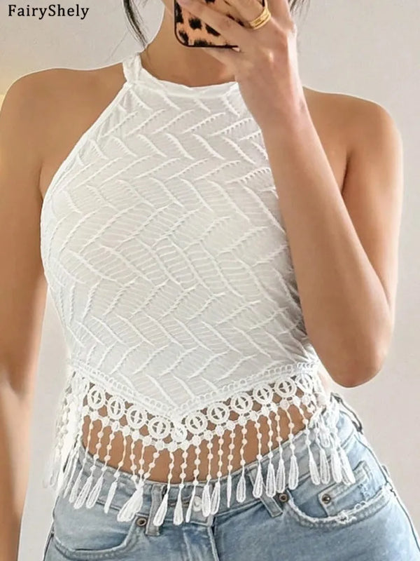 Top Crop Urbano Casual